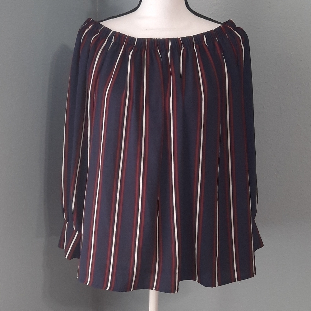 Jeanette Plus striped blouse - Picture 8 of 8
